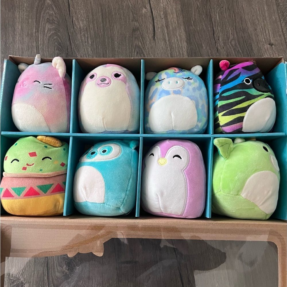 Squishmallow 5 Inch Mini Plush 8 Pack | Fantasy and Wildlife #2